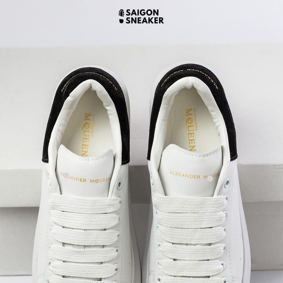Giày Alexander McQueen Oversized Sneaker Black | SaigonSneaker