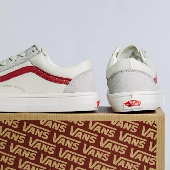 Vans Style 36 Marshmallow Racing Red 1