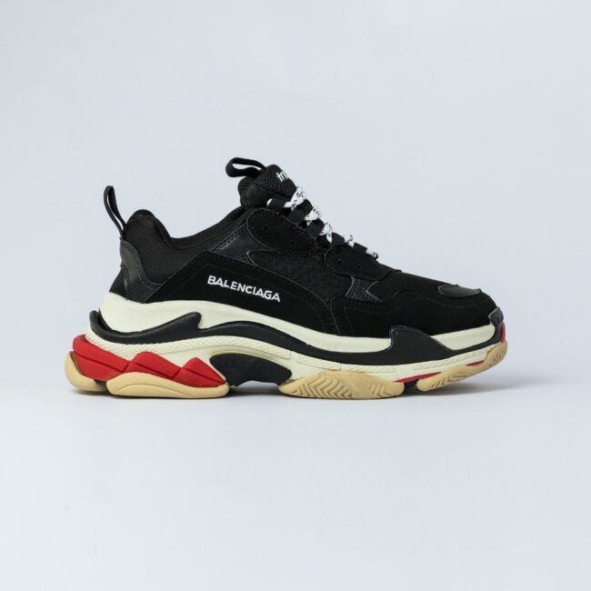 Triple S Trainer Black Red 2018