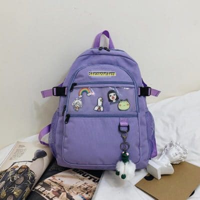 Balo Marshmallow 1.0 Backpack – Balo Nam Nữ, Balo du lịch, Balo đi học, Balo đựng laptop – Tím