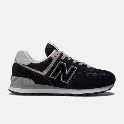 Giày New Balance 574 Core Black/White Upper Suede Lifestyle