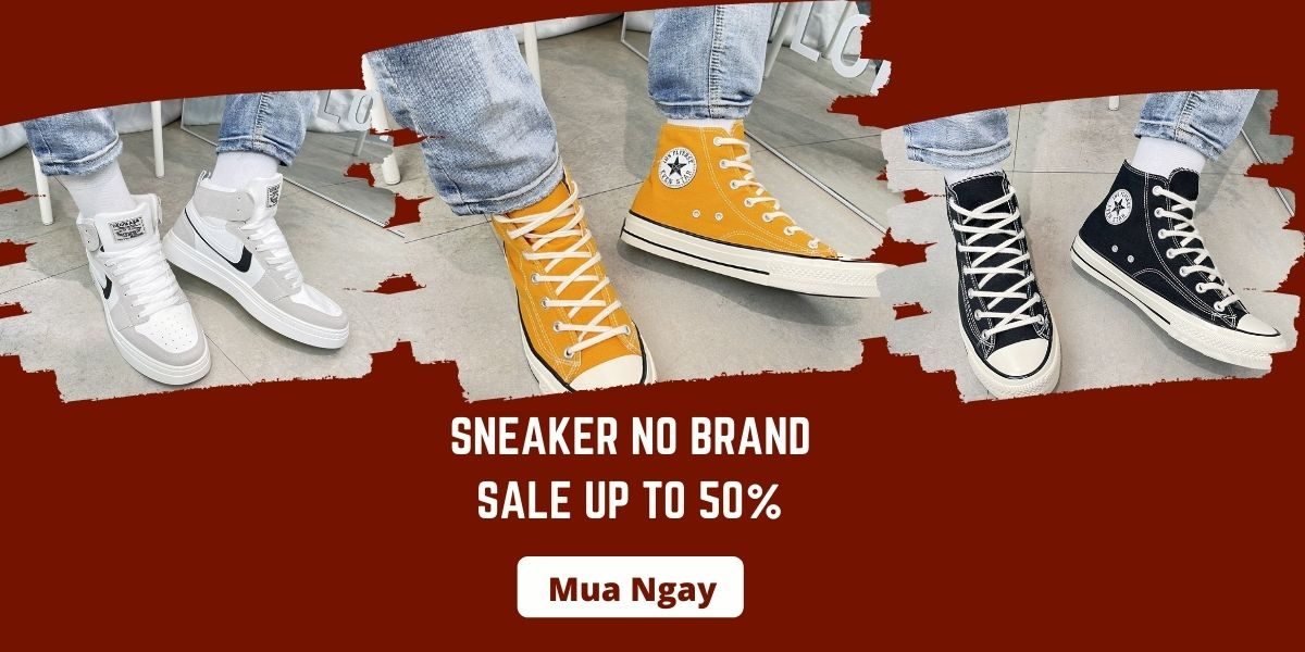 SNEAKER NO BRAND SALE UP TO 50%